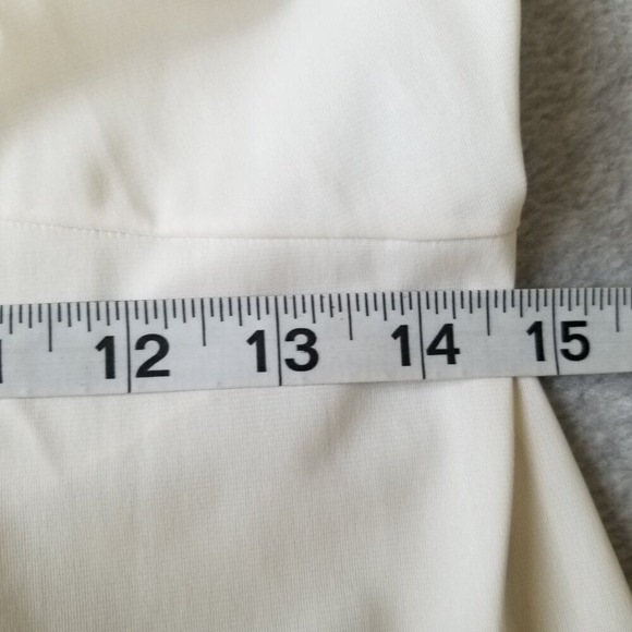 Vanity Fair Womens Vintage Slip Ivory Lace Trim Midi Dress USA Fairy Sz 36 - Picture 14 of 15